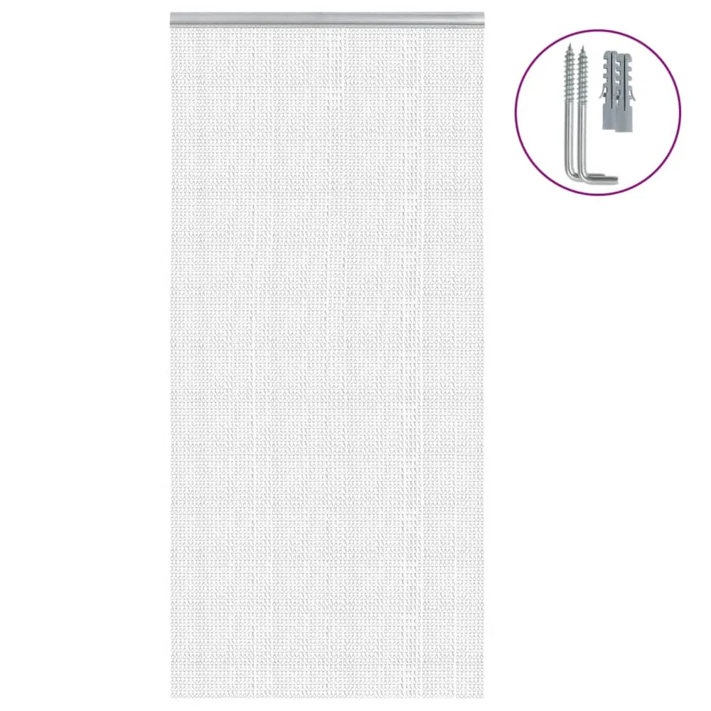 vidaXL alumínium láncos ajtószúnyogháló 100 x 200 cm