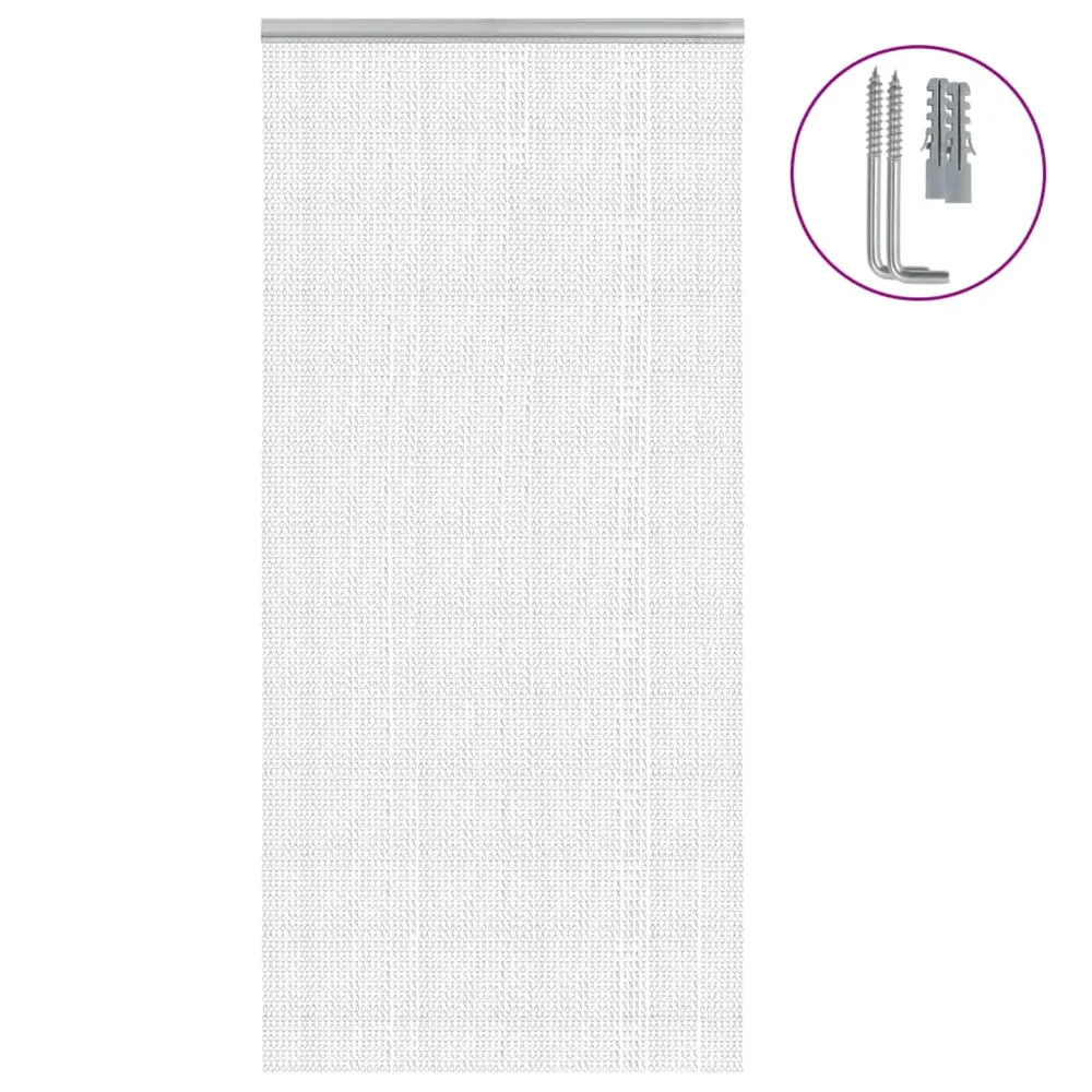 vidaXL alumínium láncos ajtószúnyogháló 100 x 212 cm