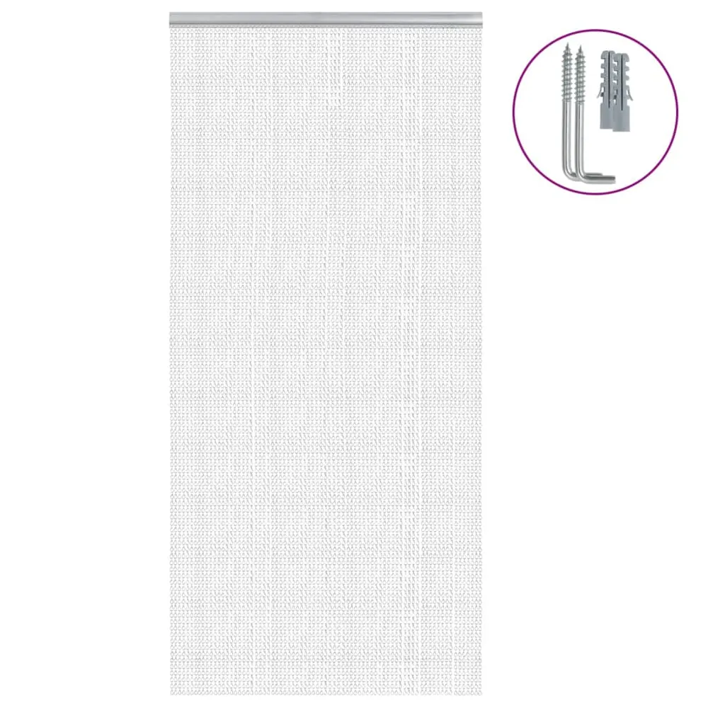 vidaXL alumínium láncos ajtószúnyogháló 100 x 226 cm