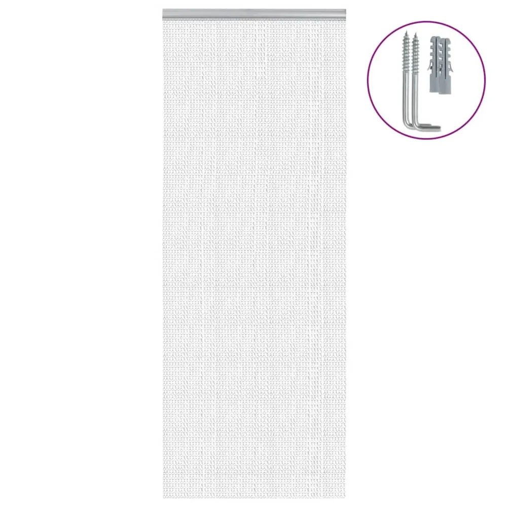 vidaXL alumínium láncos ajtószúnyogháló 80 x 212 cm