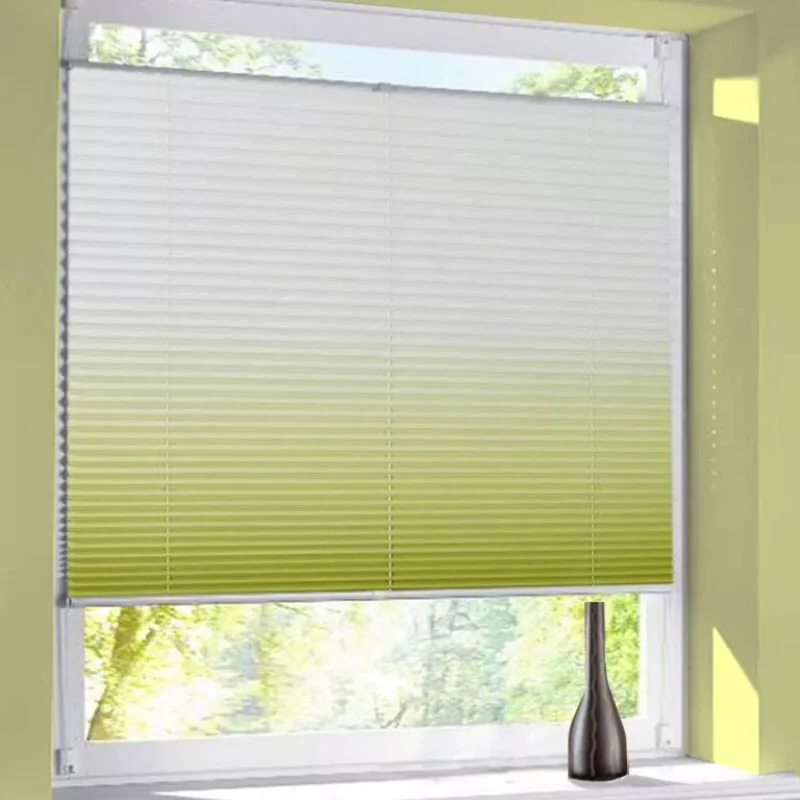 Blux sötétítő roló ablakra 120 × 130 cm – Zöld‑fehér blackout