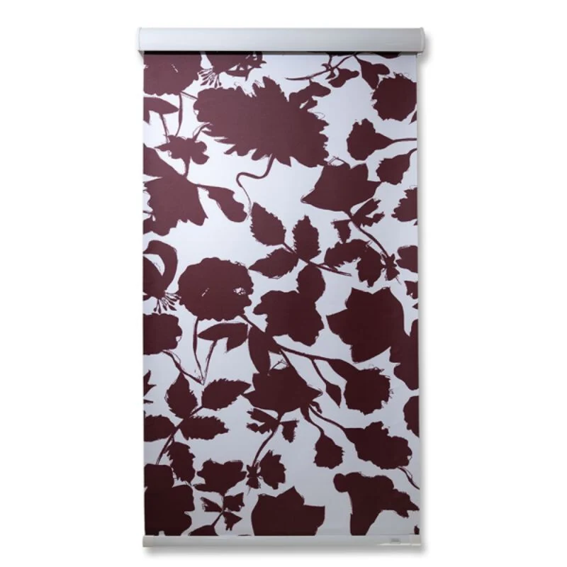 Blux designer sötétítő roló 100 × 165 cm – Bordó mintás blackout