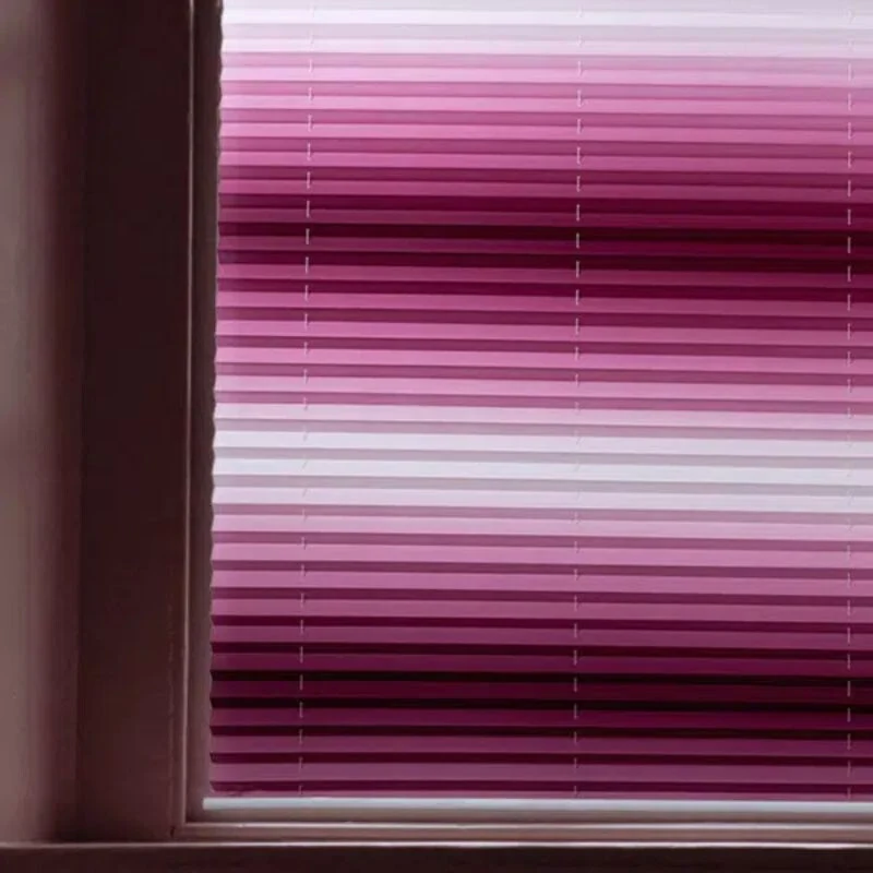Blux designer sötétítő roló 110 × 135 cm – Rózsaszín‑fehér blackout