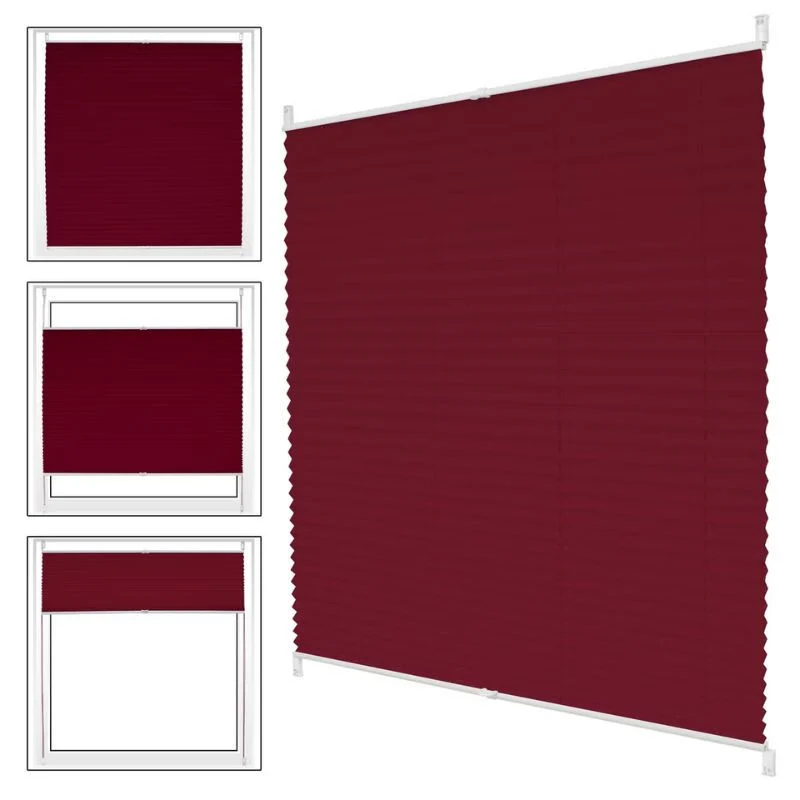 Klemmfix roló bordó 120 × 150 cm – Fény‑ és betekintésvédelem