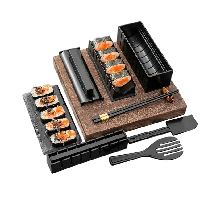 10 darabos sushi szett, fekete | SushiStyle