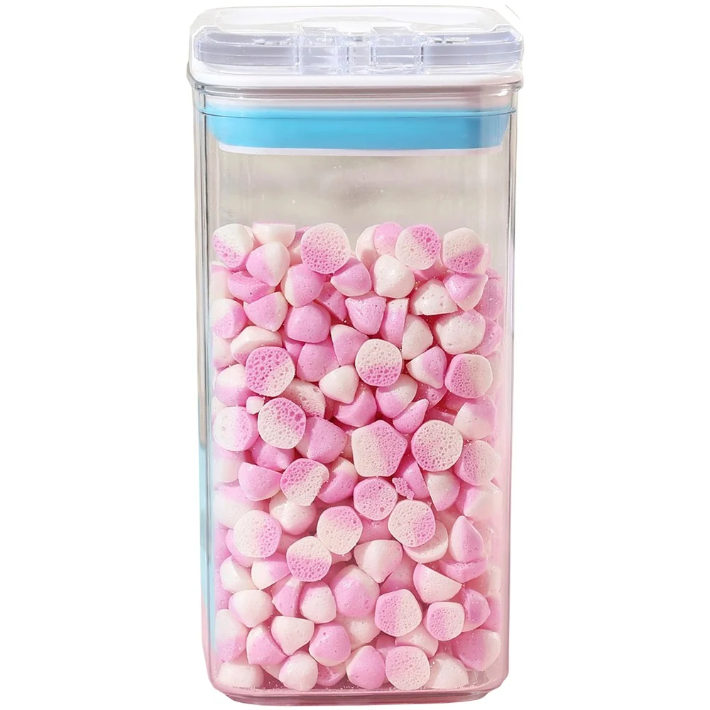 Élelmiszer Tárolódoboz, Vivimall, Konyhai tároló doboz, Fűszertartó, PET ABS Szilikonból készült, 10 x 10 x 20.5 cm, 370 g...