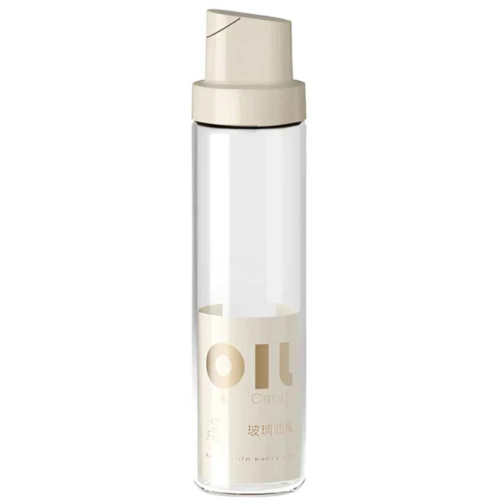 Vivimall olajadagoló, automatikus nyitás és zárás gravitációs indukcióval, 500 ml, 26,1x6,2x6,2 cm, szürke