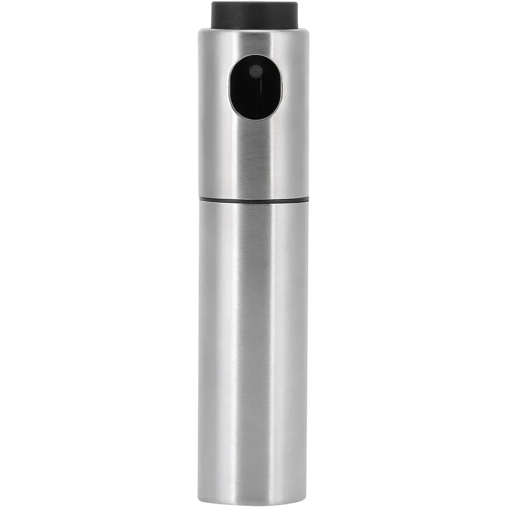 Vivimall olajpermetező, spray, rozsdamentes acél, kézi, 100 ml, 17,7 x 4 cm, ezüst