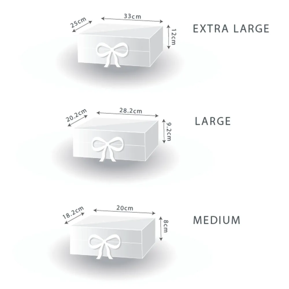 Ajándékdoboz lapos csomag extra nagy 33x25x12cm fekete