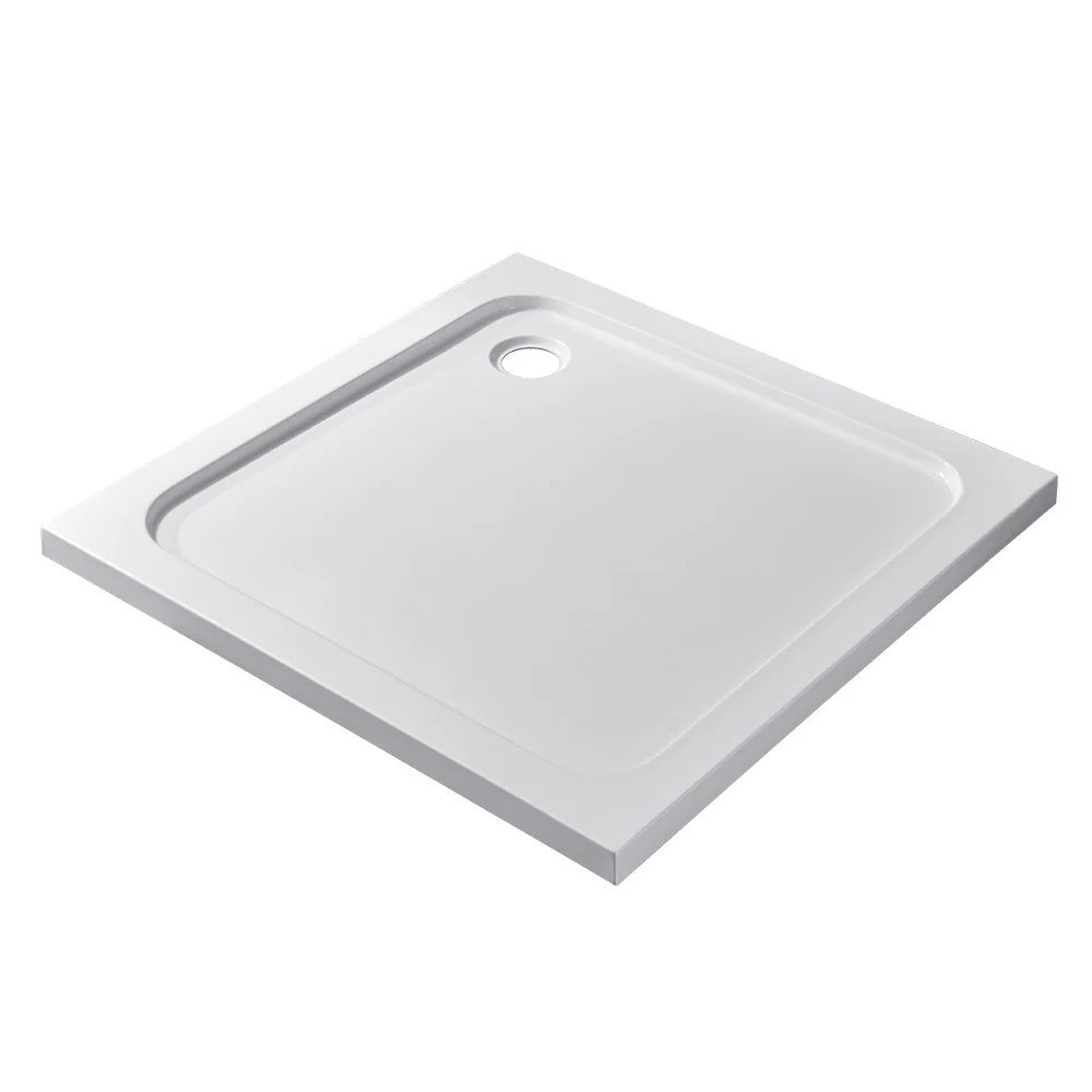 Modena Slim szögletes alacsony akril zuhanytálca 100x100 cm