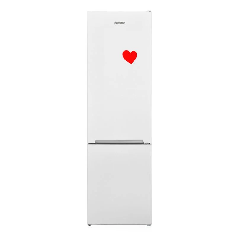 HOMEFORT HHSA2288W Alulfagyasztós hűtőszekrény E Energiaosztály, Hűtő: 204L, Fagyasztó: 84 L, Nofrost nélkül, Zajszint: 40...