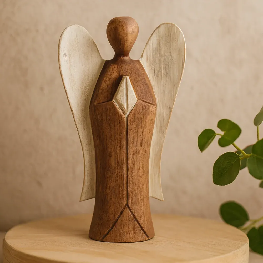 Fa angyal figura 20cm