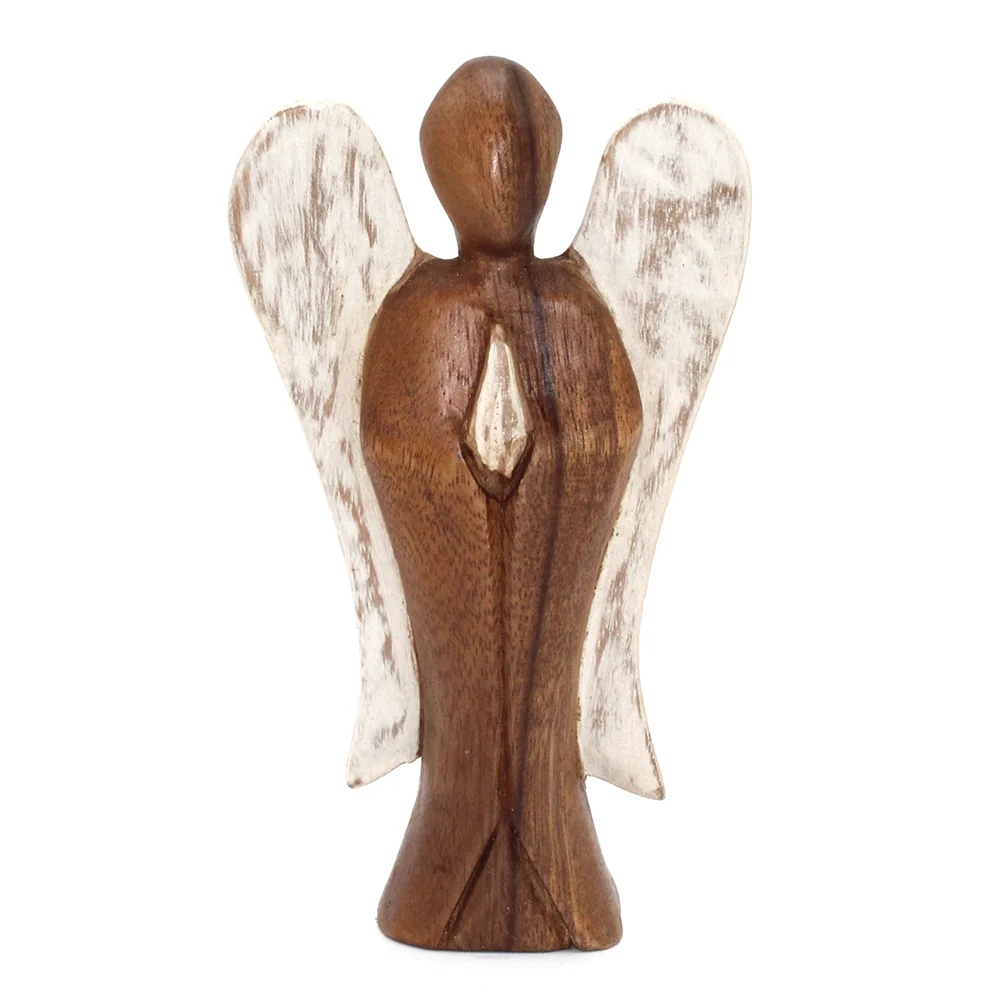Fa angyal figura – Béke