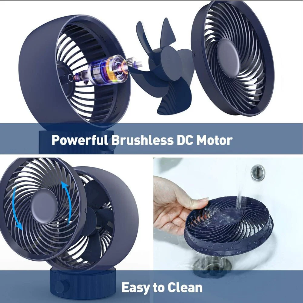 Gifort Mini USB-s Asztali Ventilátor
