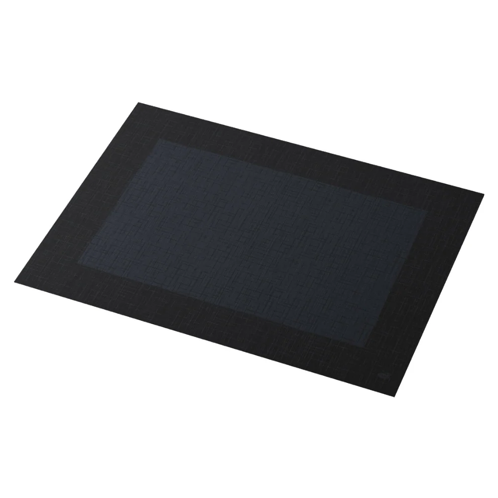 Duni Dunicel® asztalkészlet 30 x 40 cm -es Linnea fekete | Csomag (100 darab)