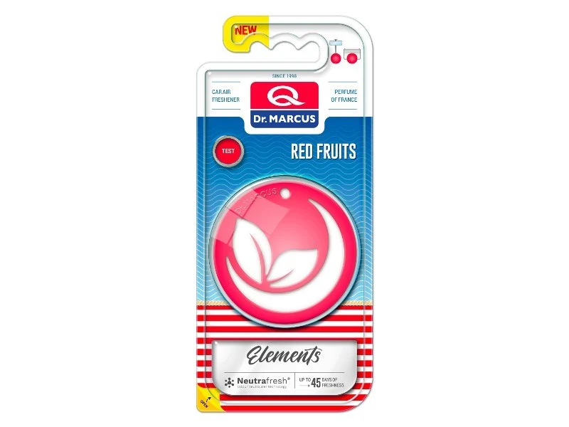 Légfrissítő elemek, Vörös gyümölcsök
