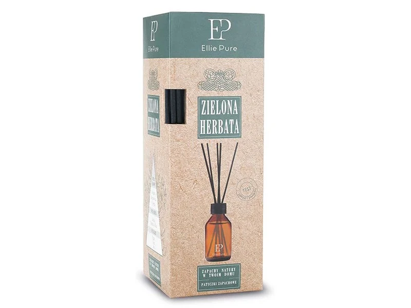 Légfrissítő Ellie Pure Parfümrudacskák, Pure, 80 ml, Zöld tea