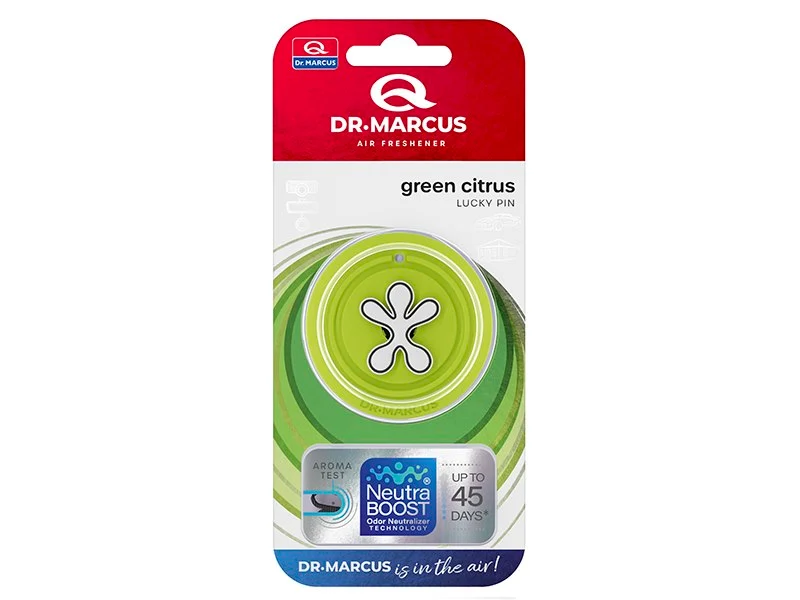 Légfrissítő Lucky Pin, zöld citrus