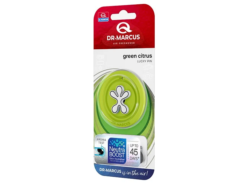 Légfrissítő Lucky Pin, zöld citrus