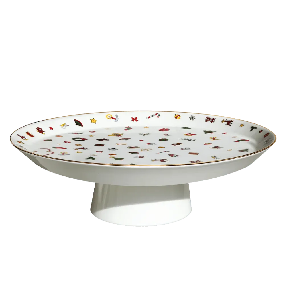 Taitù tortaállvány Noel Oro Fine Bone China 5-7-94
