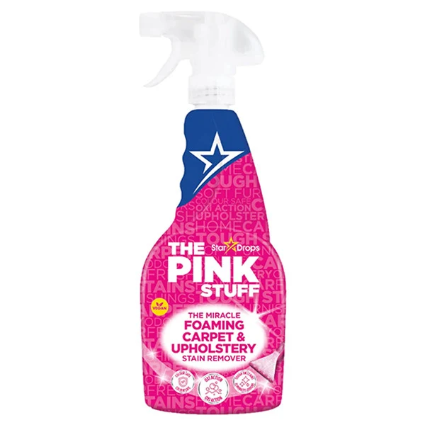 Pink Stuff - Habzó Szőnyeg- és Kárpittisztító Folttisztító 500 ml