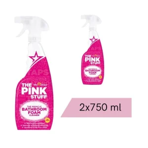 Stardrops Pink Stuff - Fürdőszobai Hab - Fürdőszoba tisztítószer - 2 csomag