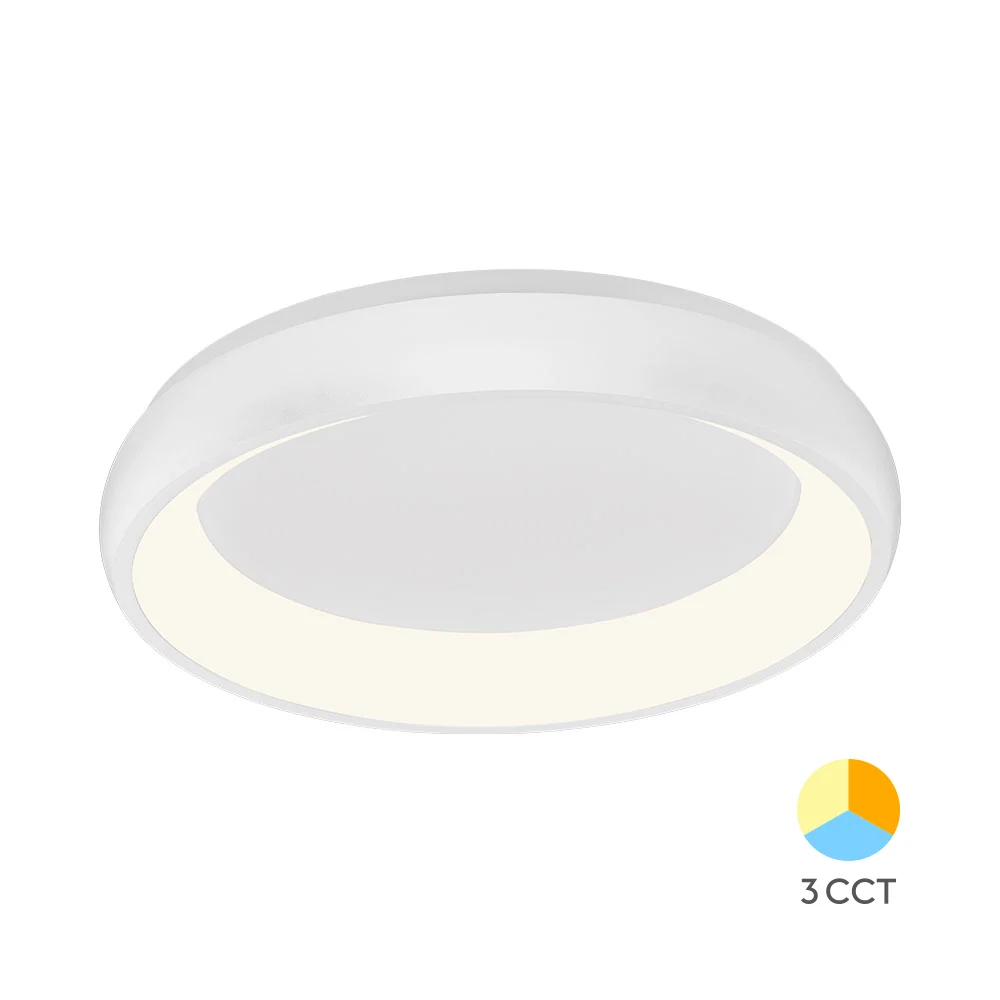 Braytron beltéri mennyezeti Led lámpa Fehér 36W 3200lm 3IN1 P20 220-240V BH17-02380