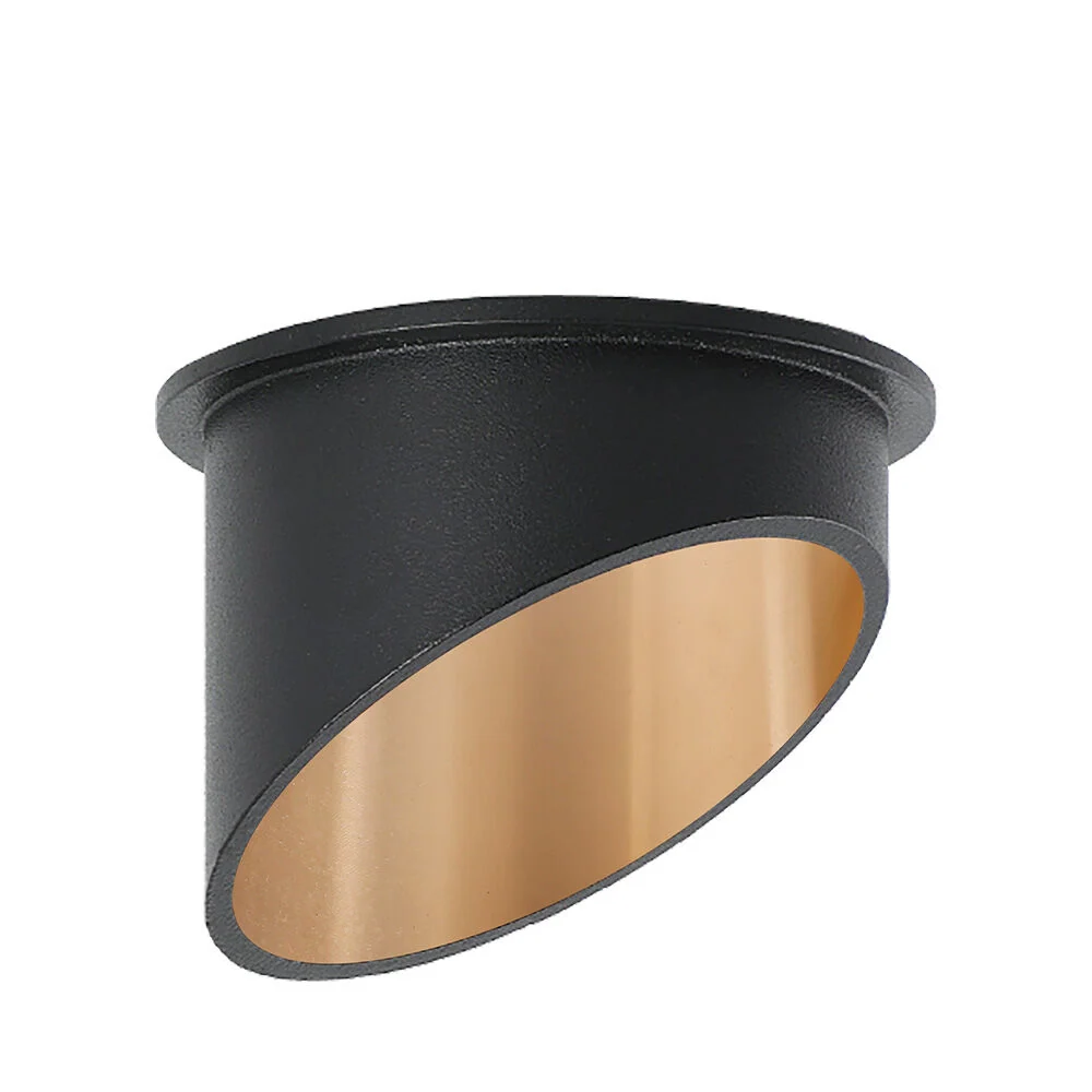Braytron beltéri süllyesztett lámpa Fekete-Gold IP20 1*35W BH03-06031