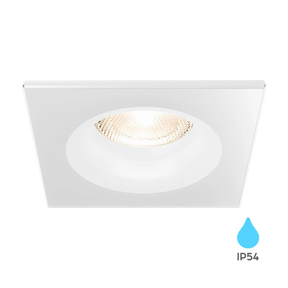 Braytron beltéri süllyesztett lámpatest Aluminium max.1*35W Fehér IP54 BH03-02110
