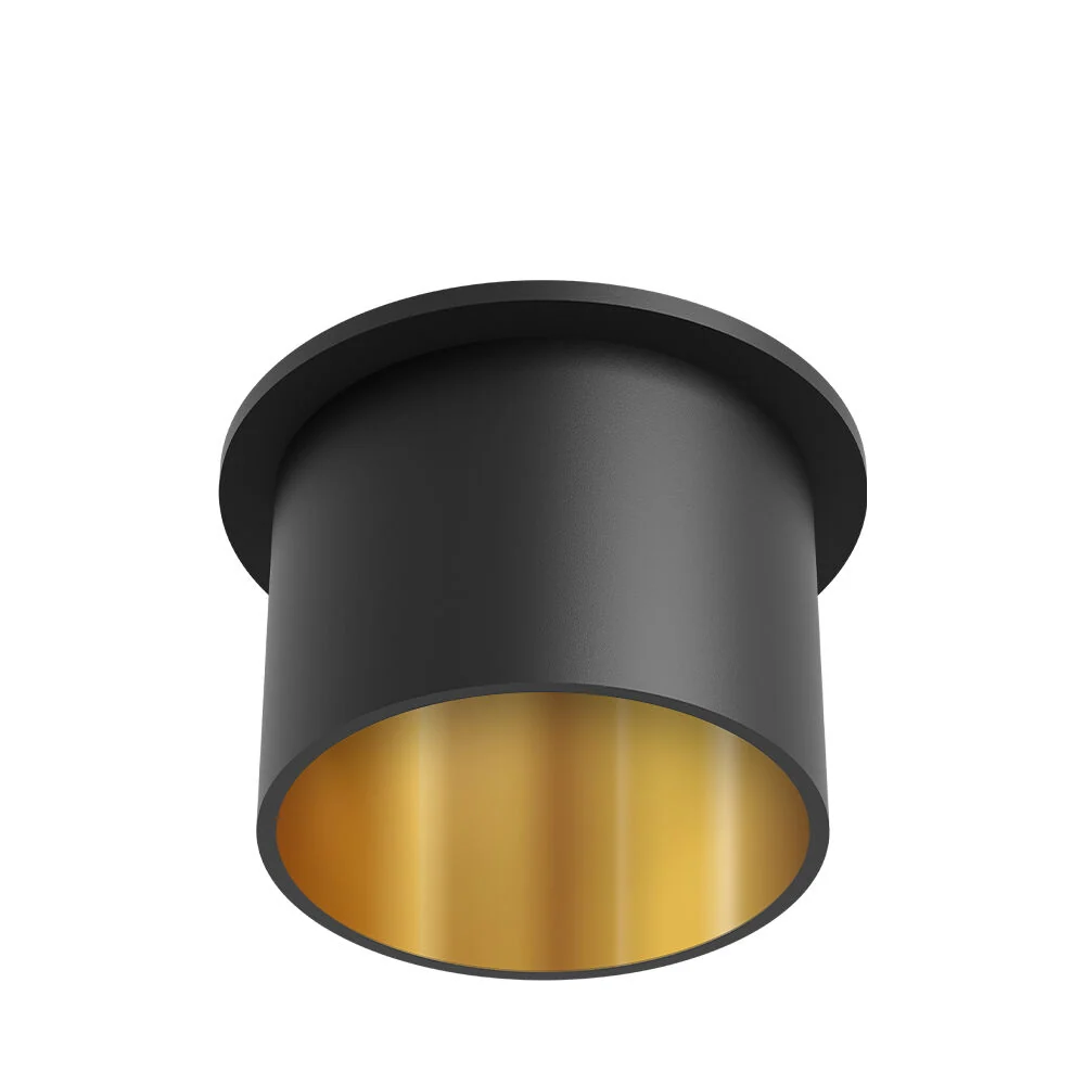 Braytron beltéri süllyesztett Spot lámpa Fekete-Gold GU10 max.1*35W IP20 BH03-06021