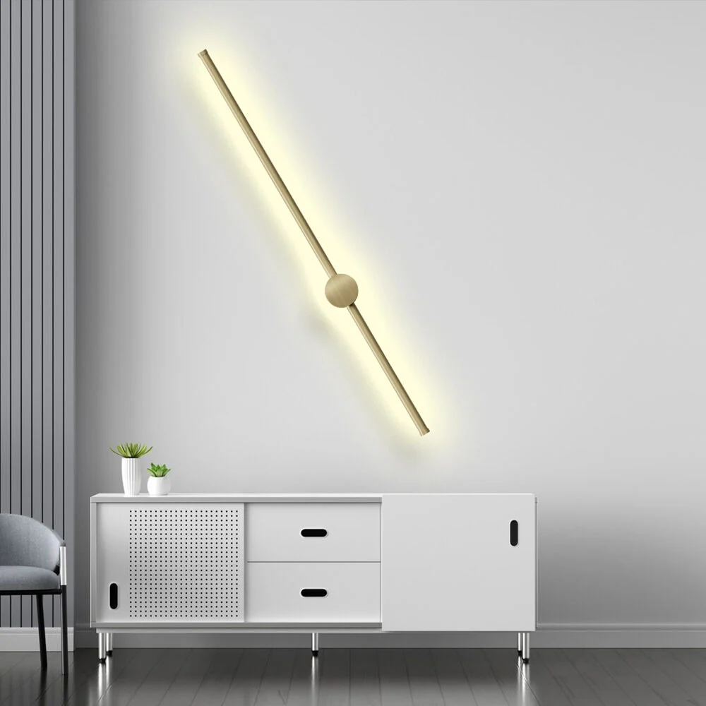 Braytron fali dekoratív Led lámpa Arany szín 16W 1450lm 220-240V 50/60Hz 3000K BH07-04106