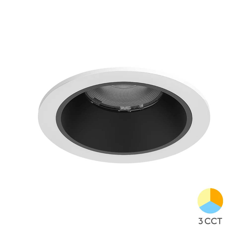 BRAYTRON Fehér süllyesztett led lámpa 10W 1150Lm 3IN1 220-240V IP20 BD37-00180
