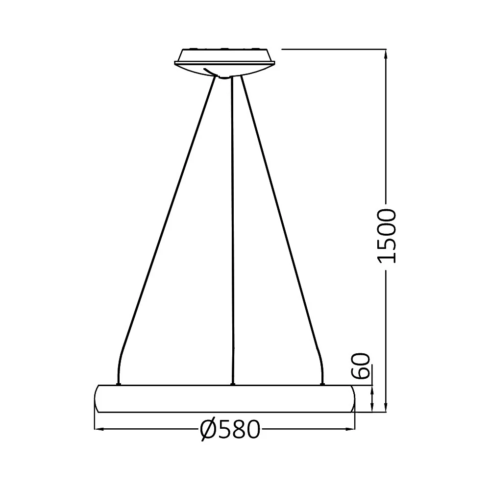 Braytron függeszthető Led lámpa Barnás-arany 46W 3920Lm 3IN1 IP20 220-240V BH17-03486