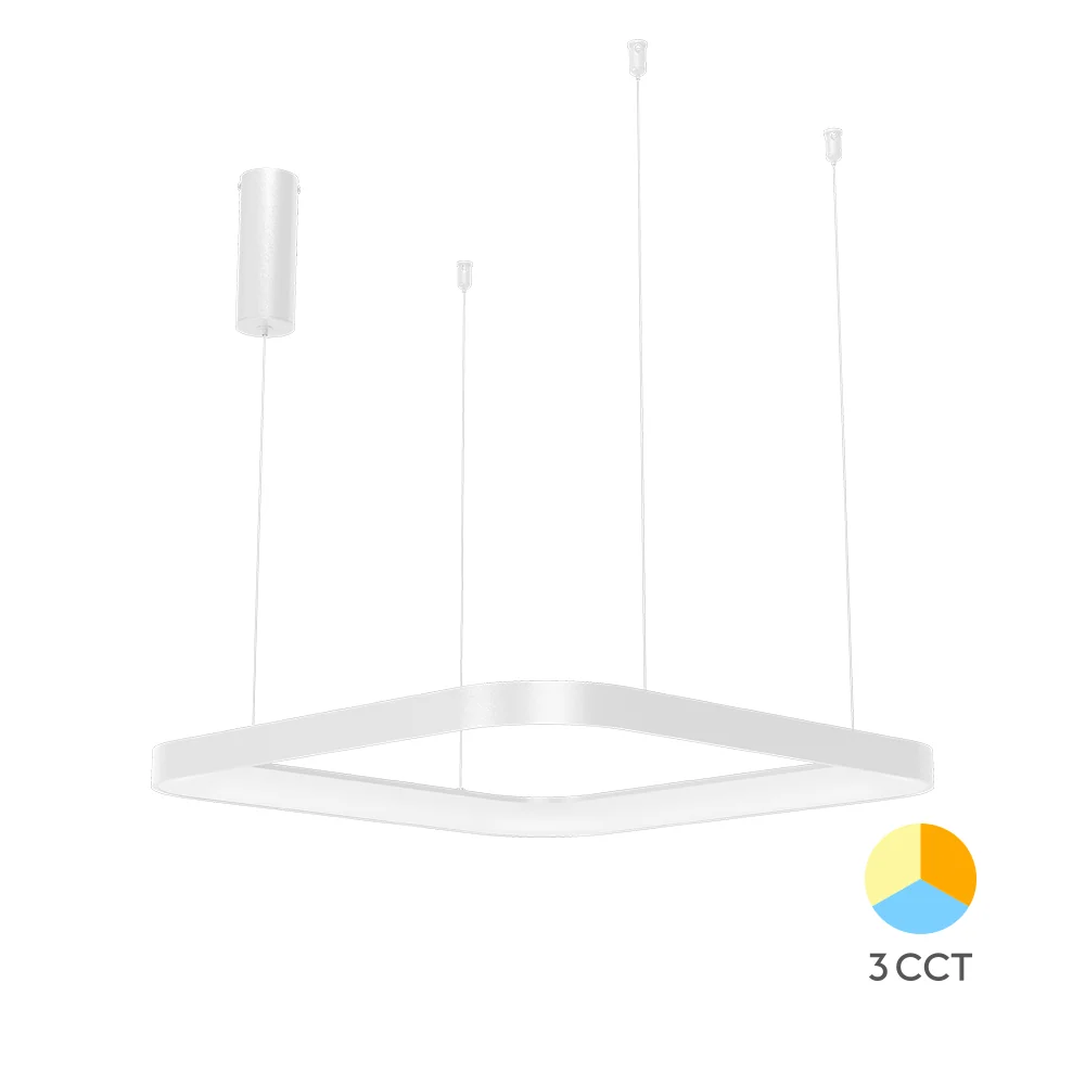 Braytron függeszthető Led lámpa Fehér 46W 3IN1 3920Lm IP20 220-240V BH17-01980