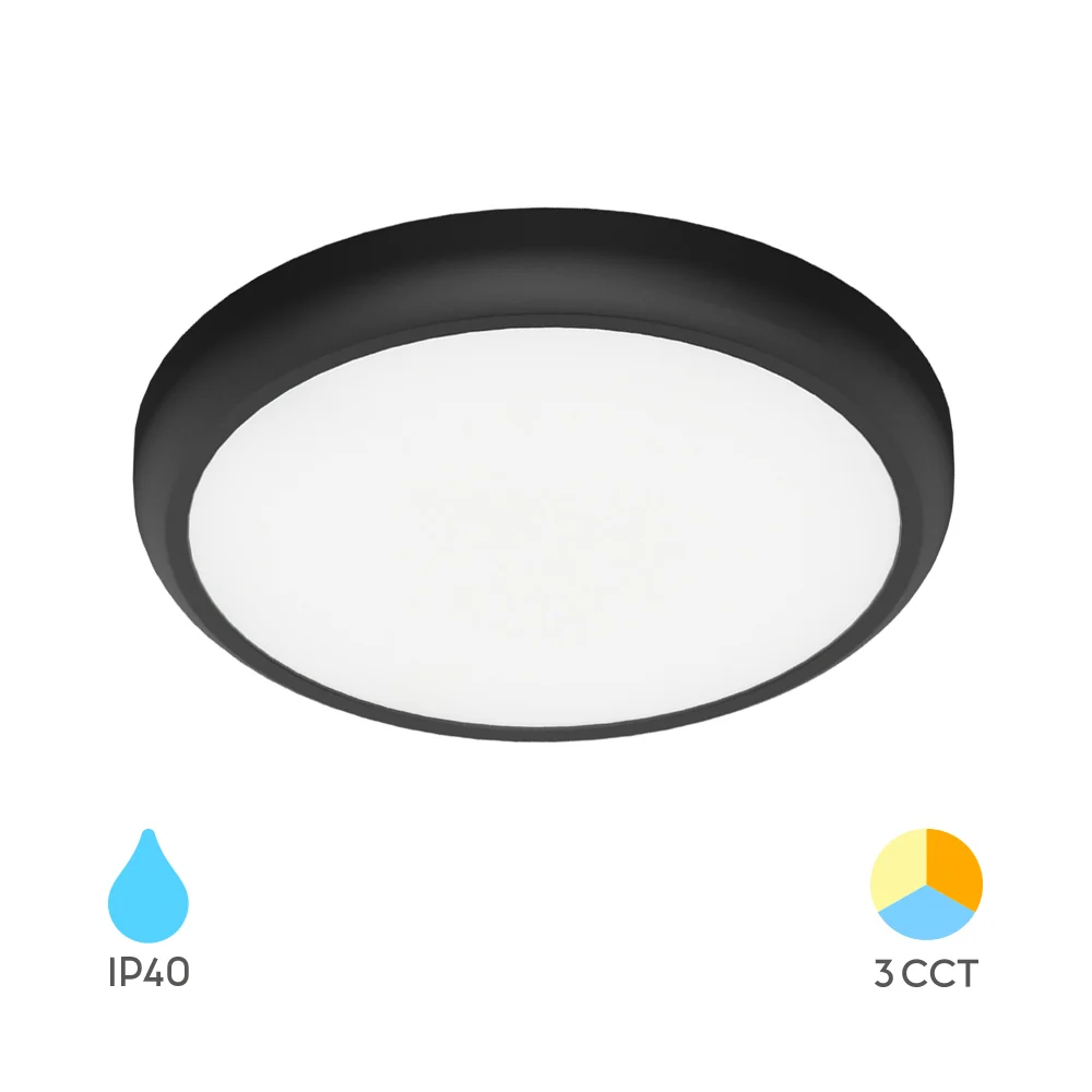 Braytron Led lámpa Fekete 3IN1 20W 2000Lm IP40 220-240V 50/60Hz BP03-72081