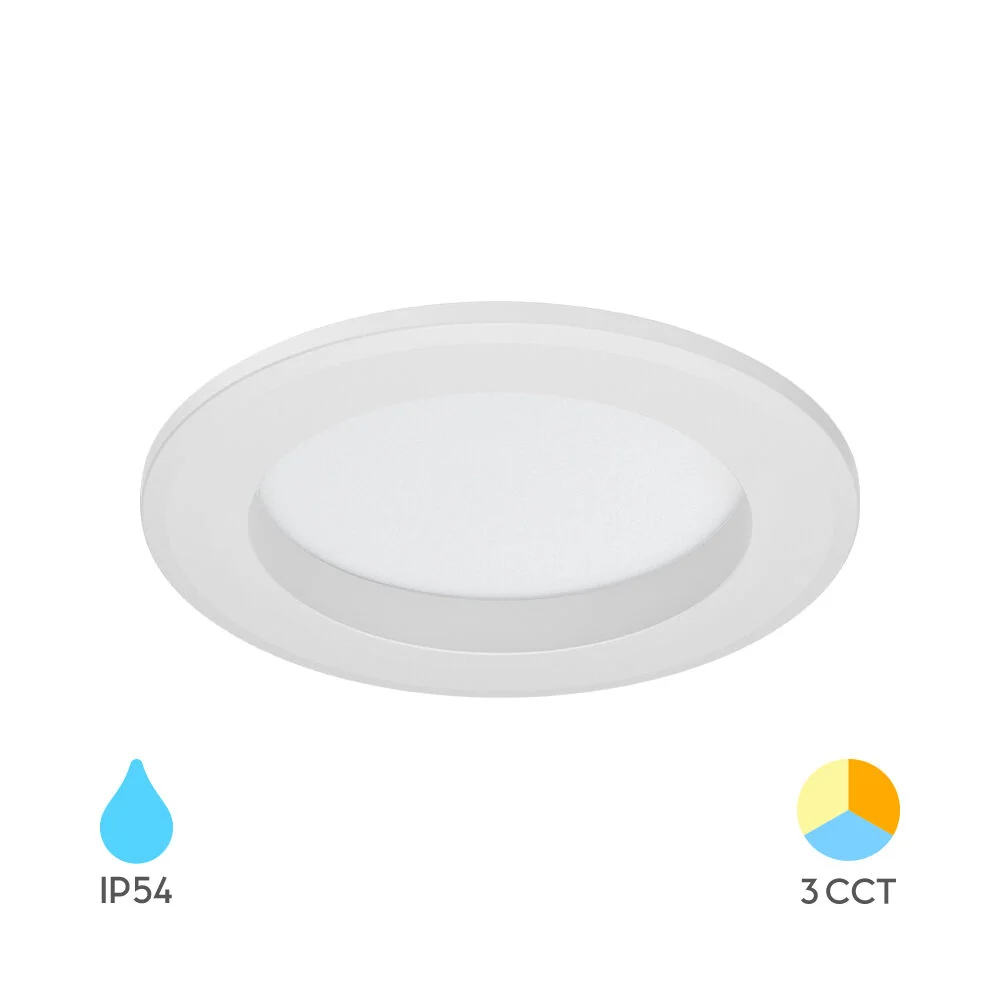 Braytron süllyesztett led lámpa 9W 820Lm 3IN1 220-240V 50/60HzIP54 BD01-10180