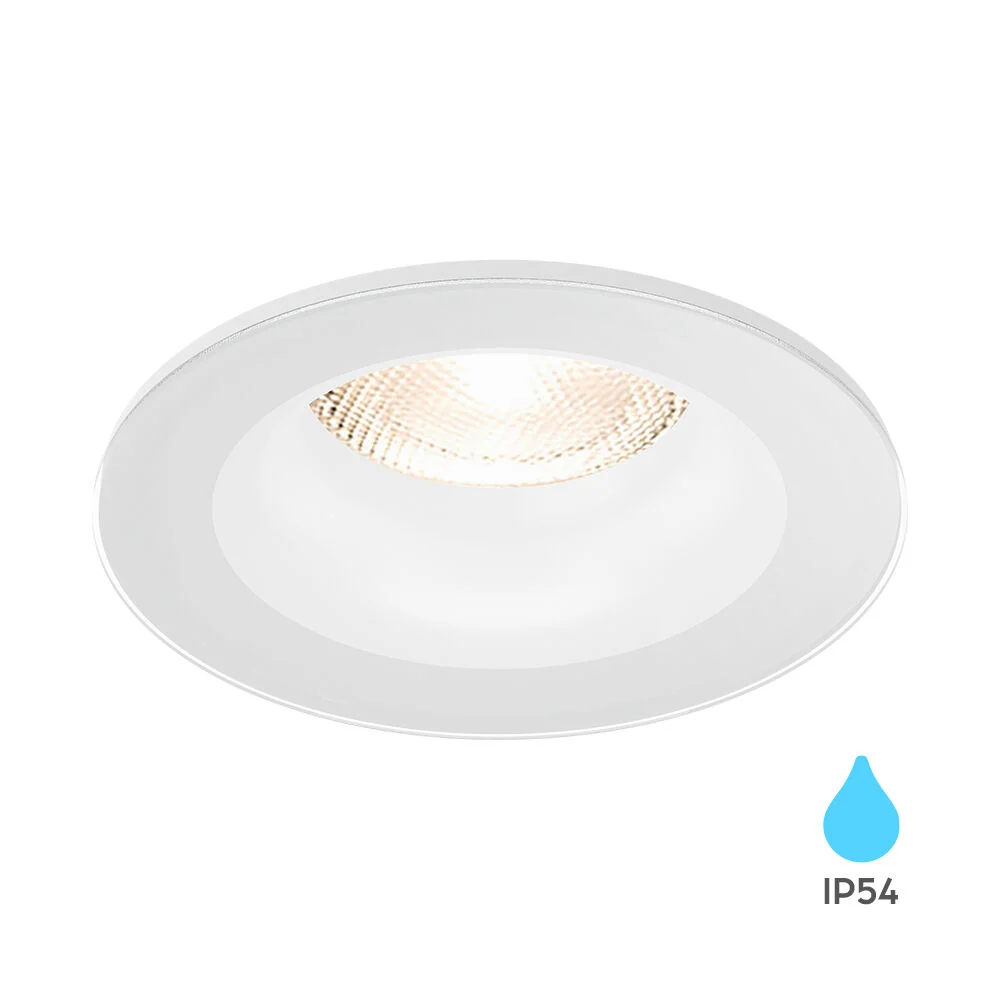 Braytron süllyesztett spotlámpa lámpatest max.1*35W Fehér IP54 BH03-02100