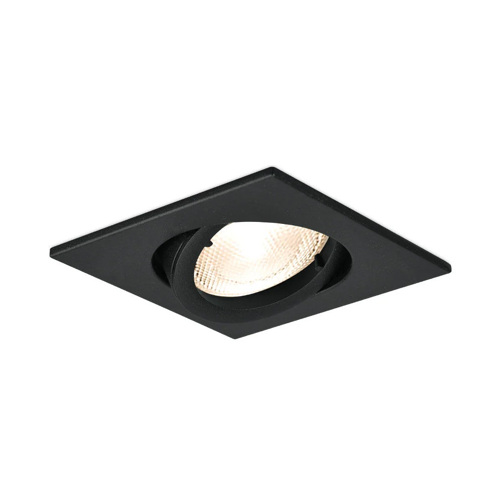Braytron süllyesztett spotlámpa lámpatest max.1*35W Fekete IP20 BH03-02021
