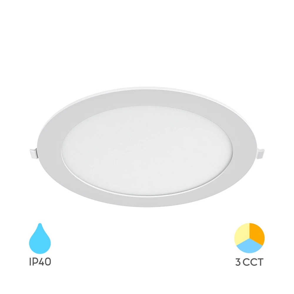 Braytron süllyeszthető Led panel 24W 2400Lm 3IN1 IP40 220-240V Fehér BP01-62480
