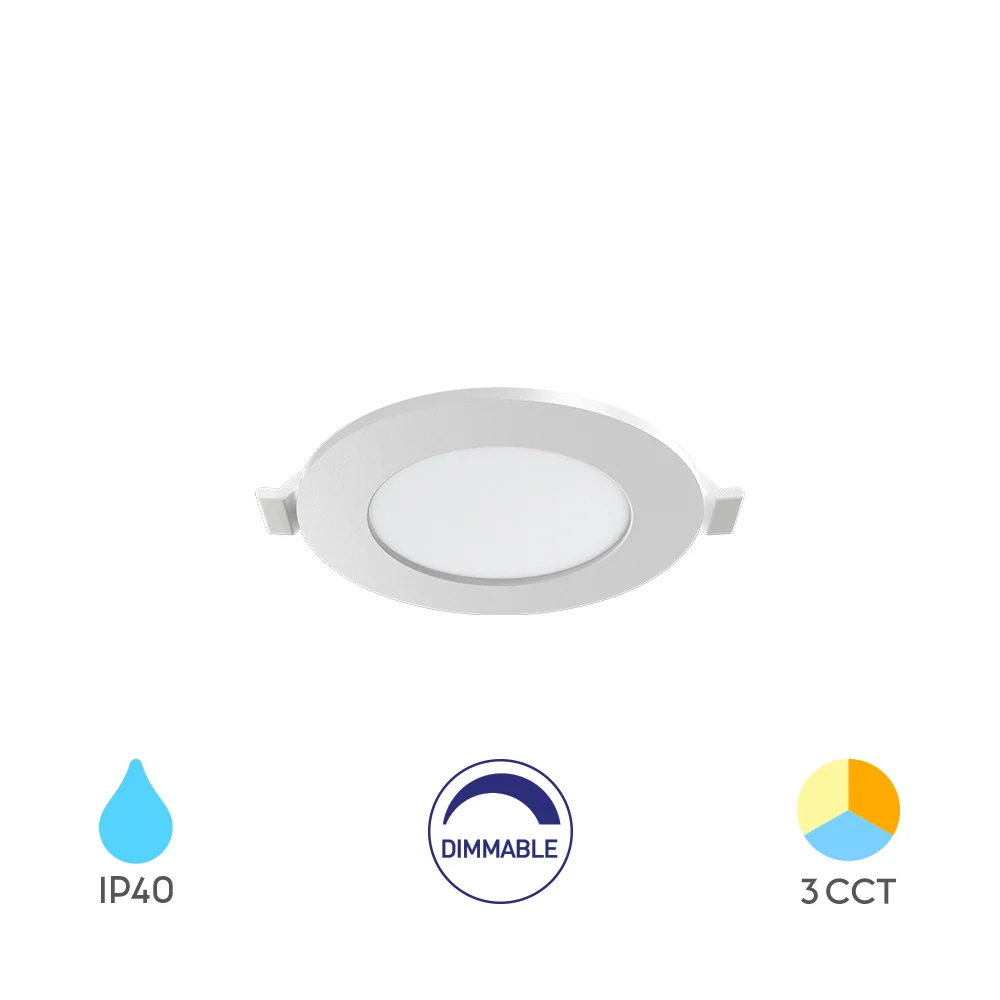 Braytron süllyeszthető Led panel 4W 280Lm 3IN1 IP40 220-240V BP01-90480