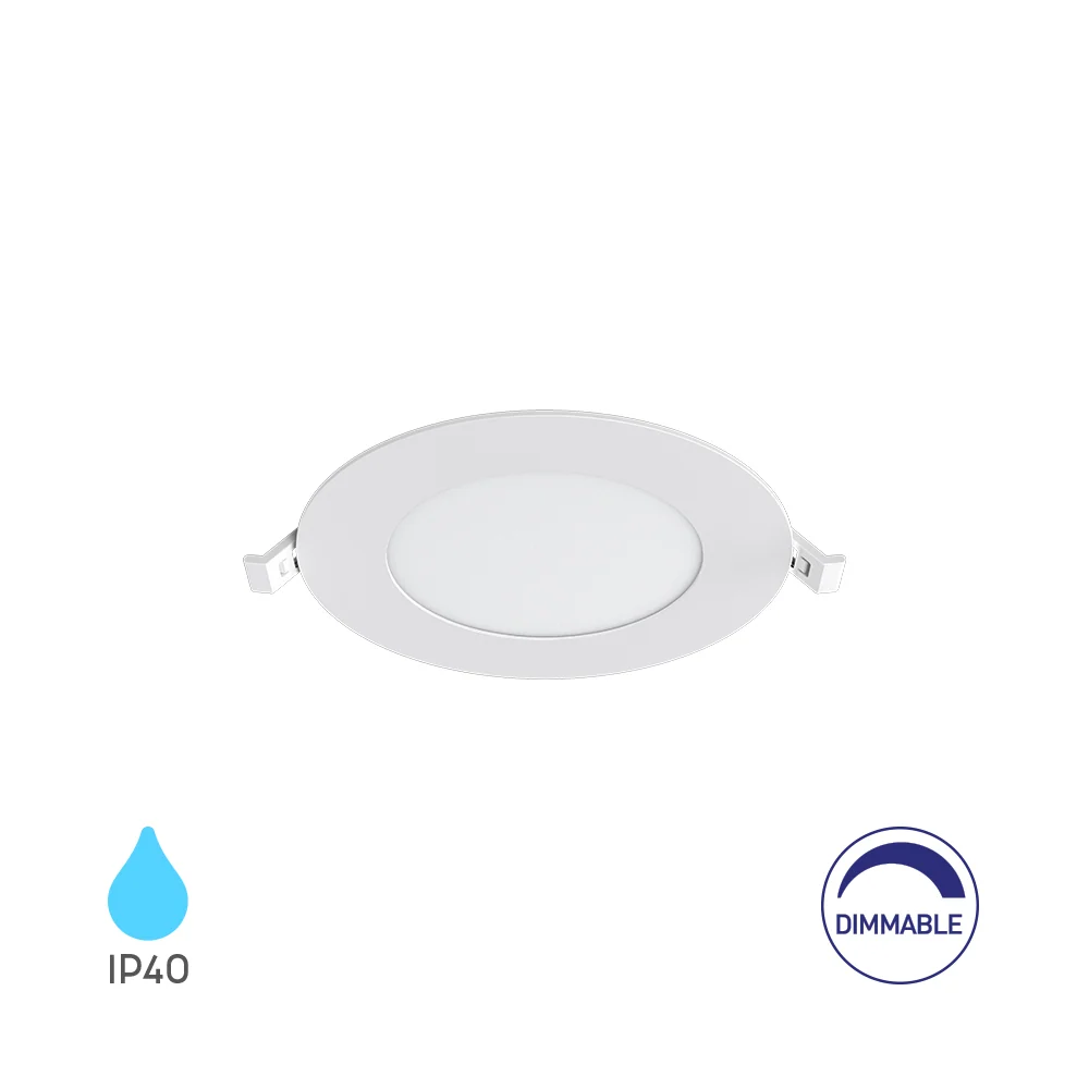 Braytron süllyeszthető Led panel 6W 3000K 470Lm IP40 220-240V BP01-90600