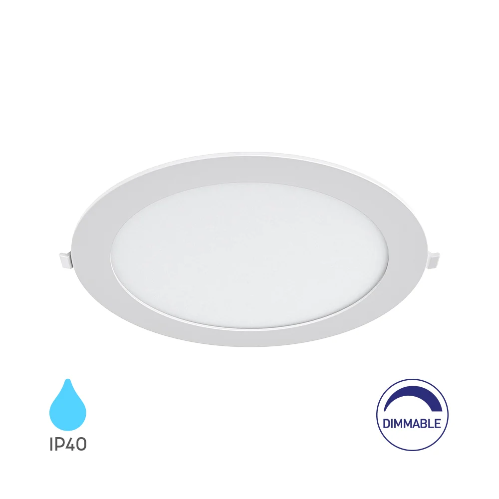 Braytron süllyeszthető Led panel Dimmerelhető 18W IP40 3000K 1800Lm 220-240V BP01-91800