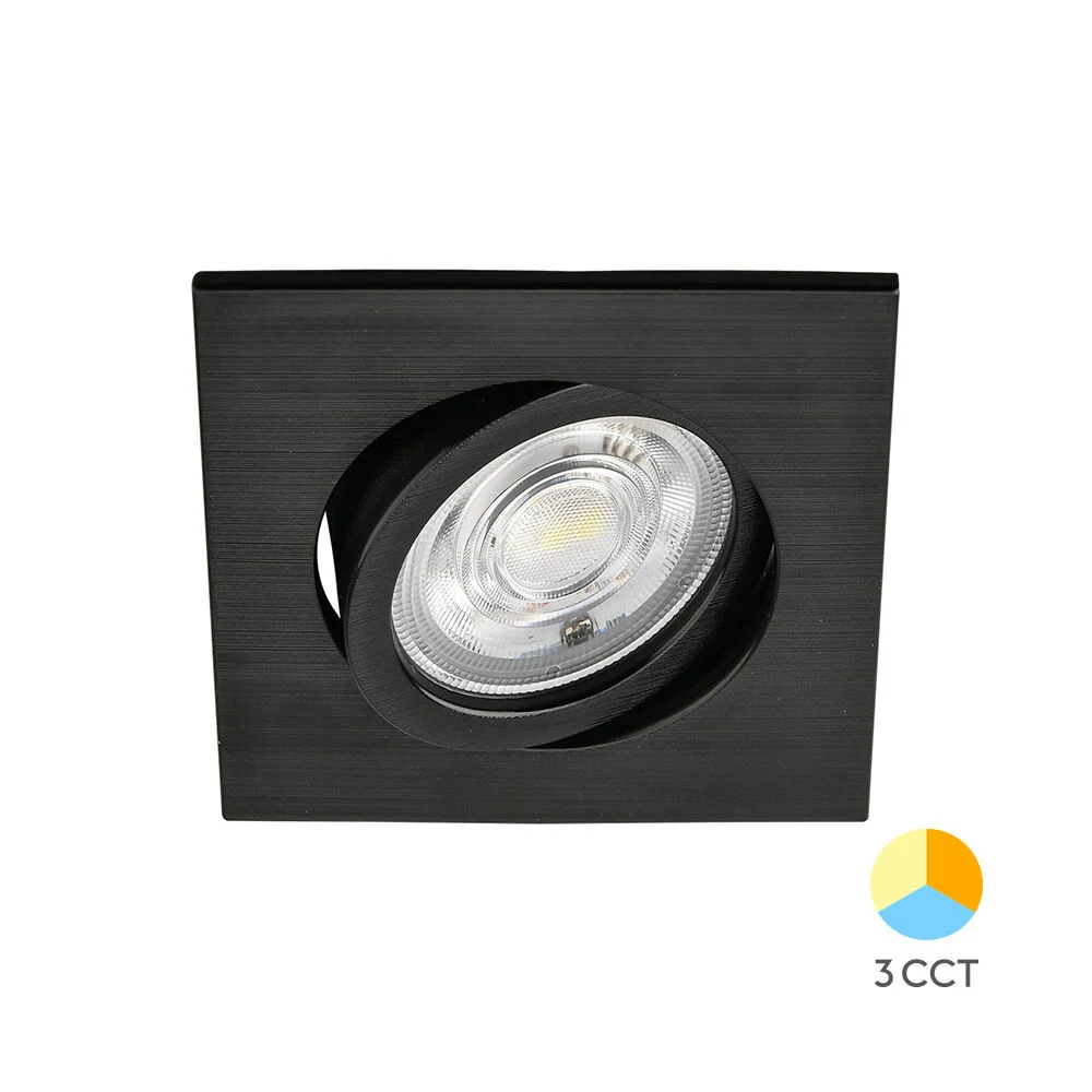 Braytron spot ledlámpa 7W 750 lm 3IN1 Fekete IP20 220-240V BD02-10781
