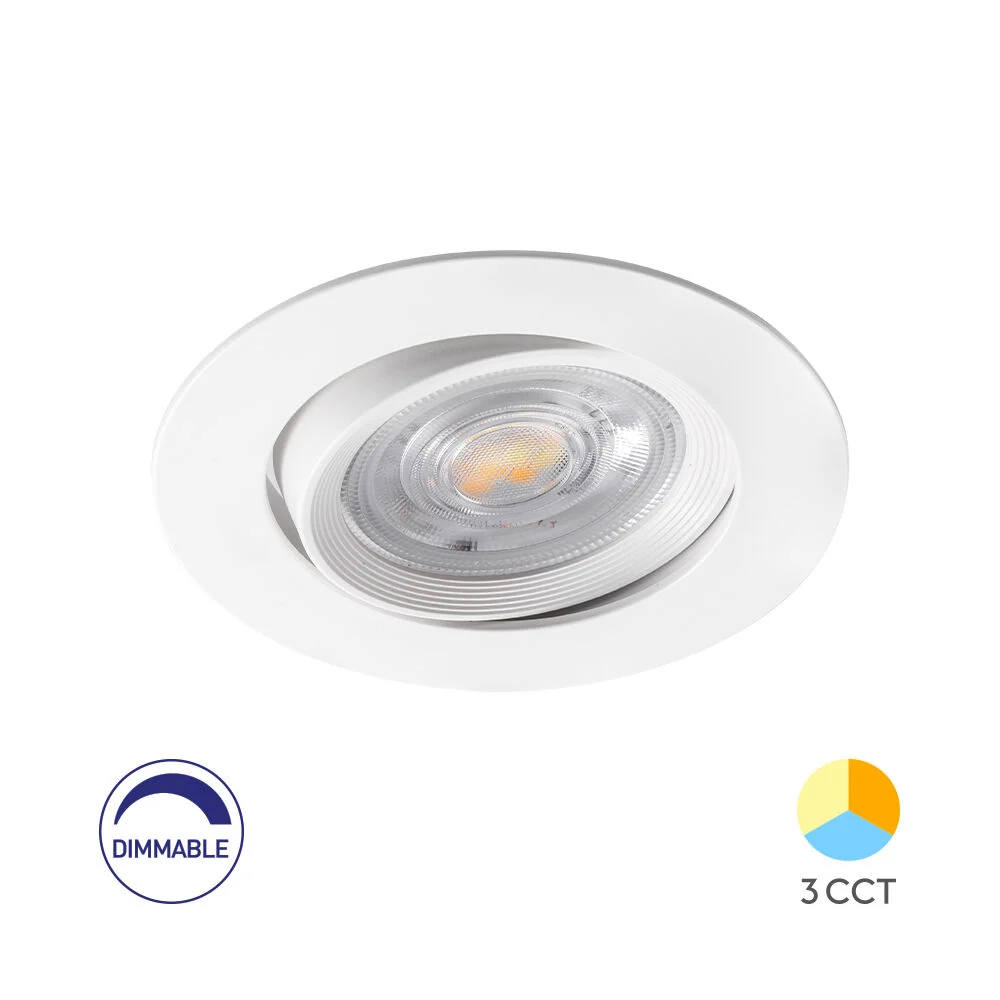 Braytron spot ledlámpa 7W 750 lm 3IN1 Fényerőszabályozható Fehér IP20 220-240V BD02-60780