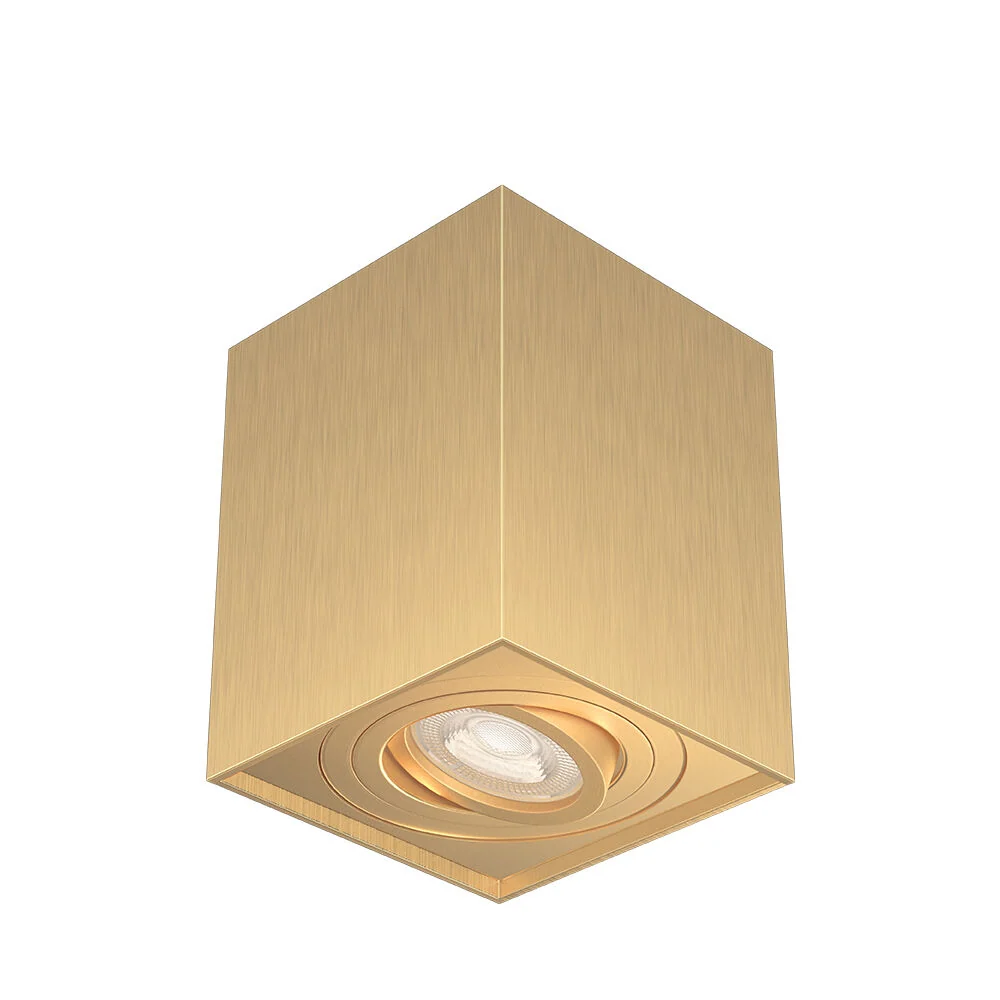Braytron Spot lámpa Gold Billenthető 1*GU10 spotlámpa IP20 1*35W 220-240V 50/60Hz BH04-00316