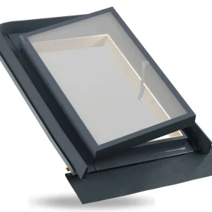 ALFA ADUO Sötétszürke RAL7024 tetőkibúvó ablak kétirányú nyílás 45x55 cm