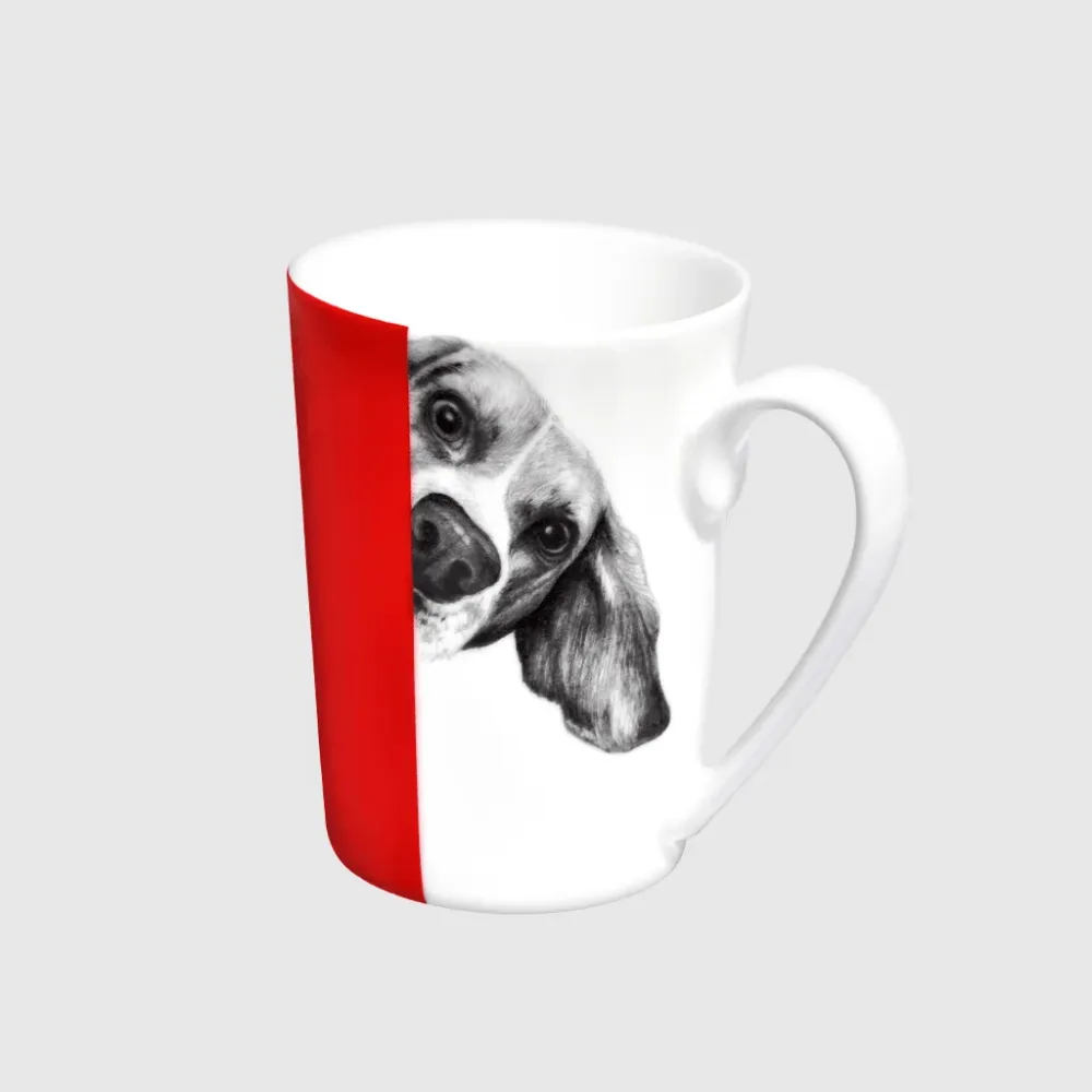 Taitù bögre Dogs Best Friends kollekció finom porcelán porcelán 14-1-4 KUTYA