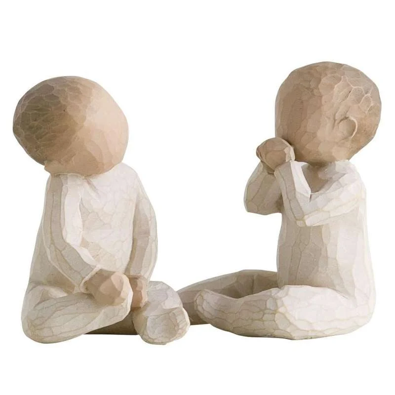 Willow Tree Két Együtt Baba Figura (két kis tündér)