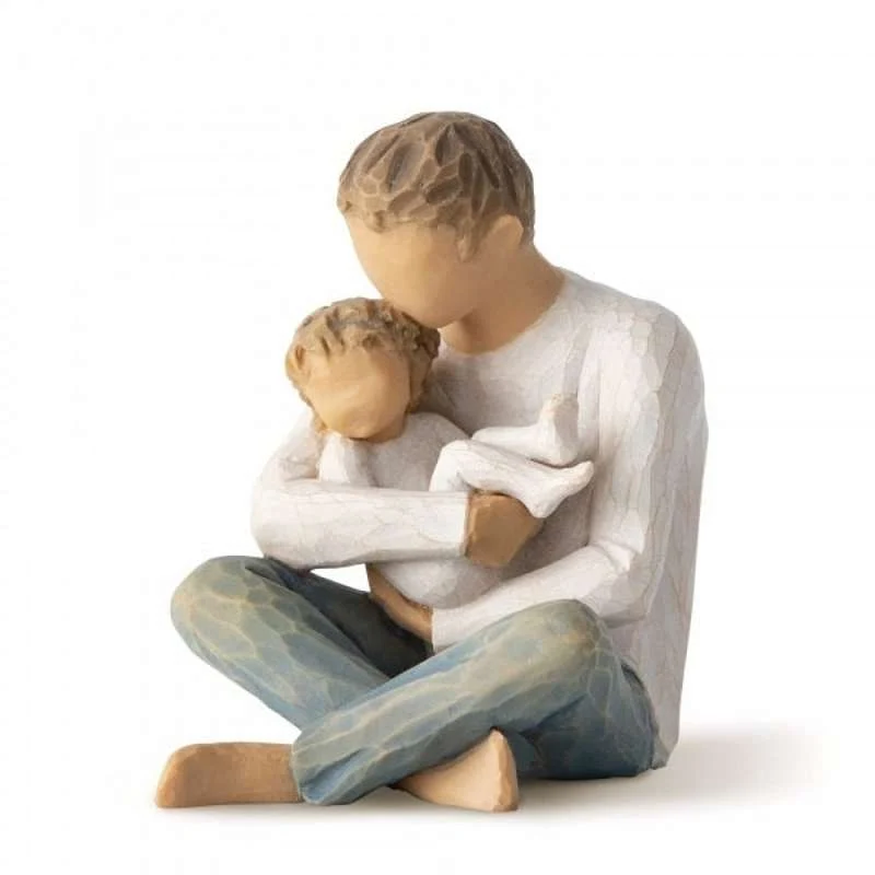 Willow Tree Kis figura (apa kis gyermekkel)