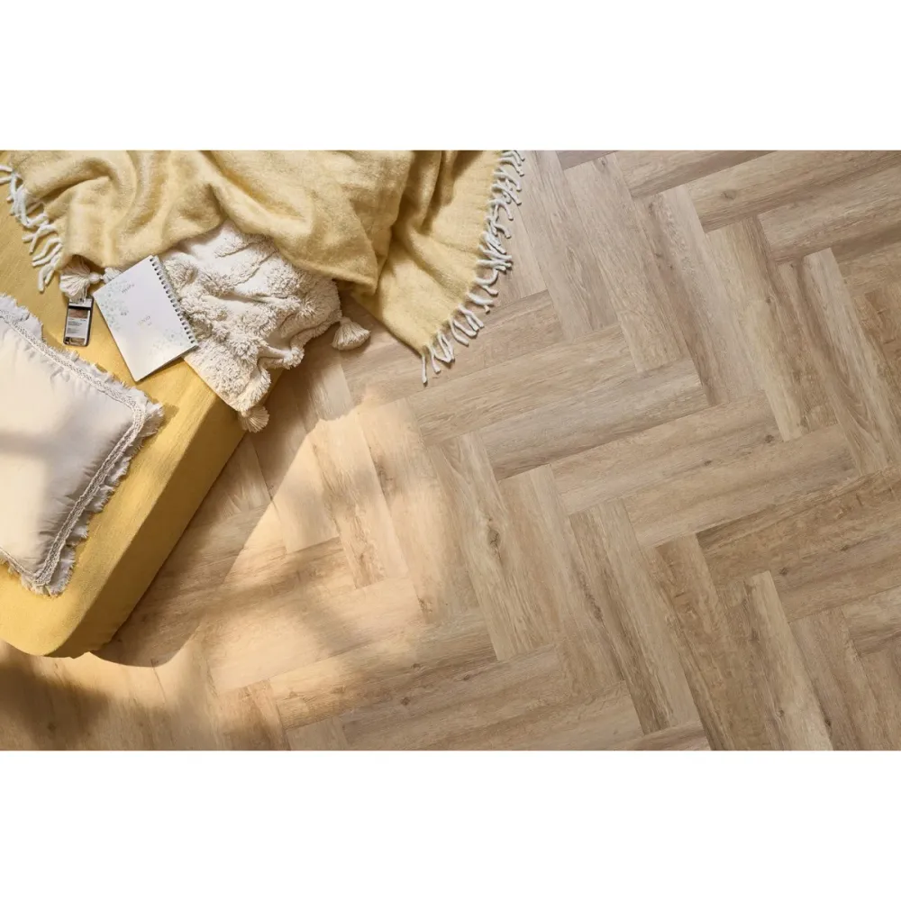 Arbiton Amaron Herringbone CA 184 Windsor Oak, klikkes SPC padló